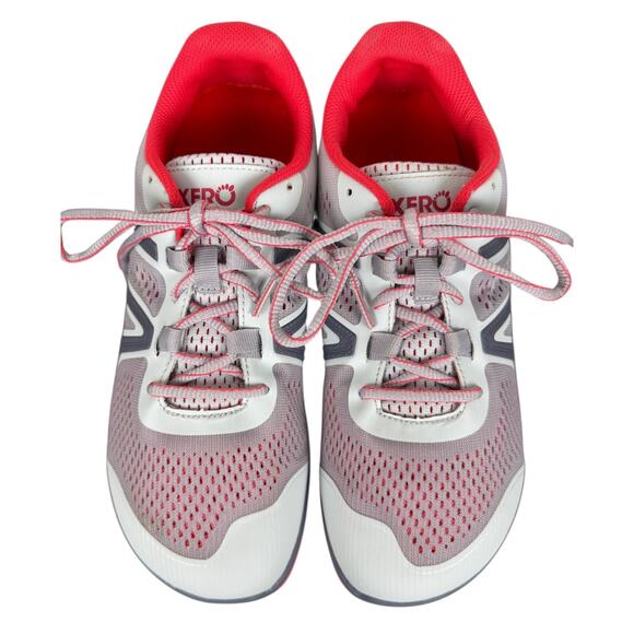 Xero HFS Lightweight Barefoot Sneaker Silver Blue Size 9.5 Road Running Fitness - Picture 8 of 11